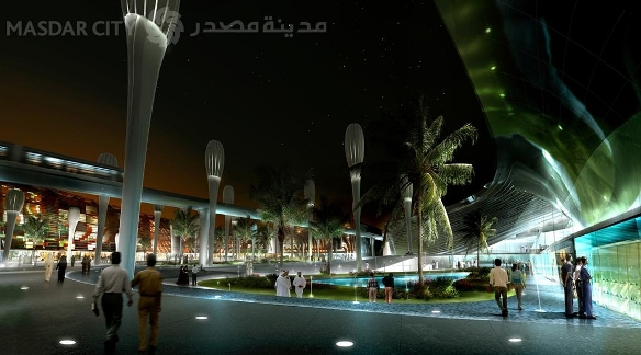 masdar city concept photo masdar the first phase of the